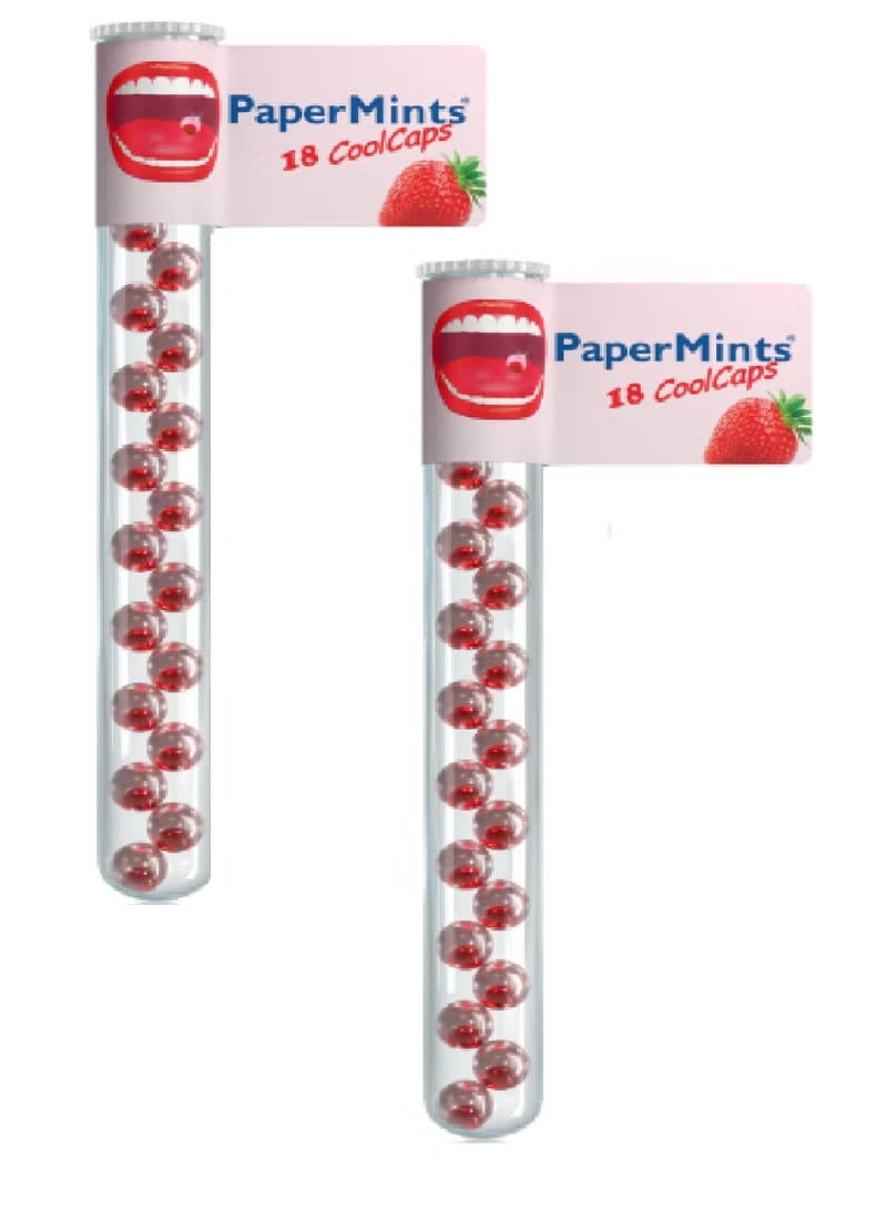 Peppermints 36 Cold Strawberry Capsules